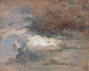 John Constable Evening Spain oil painting artist